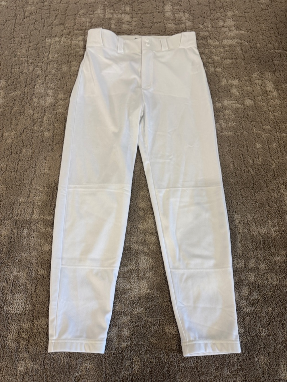 Dirty Mids White Athletic Baseball Pants